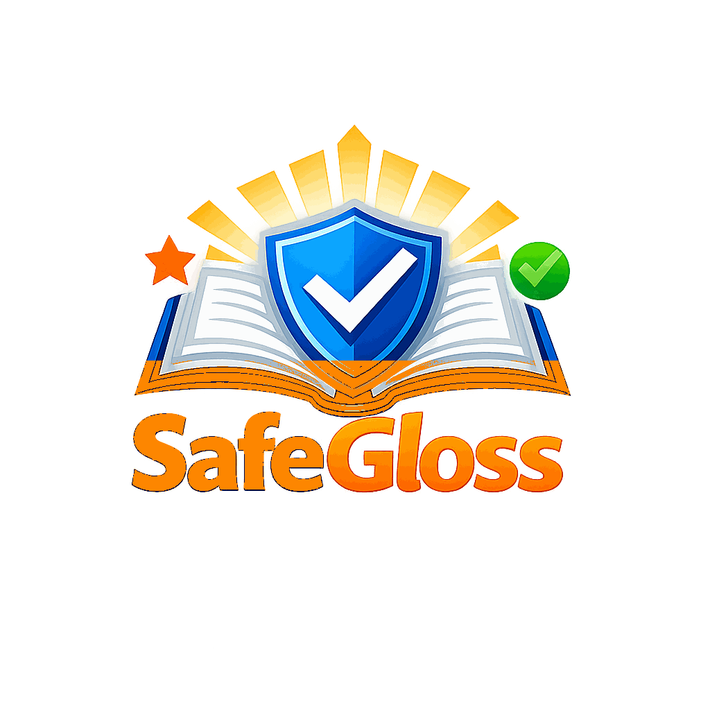 Safegloss logo
